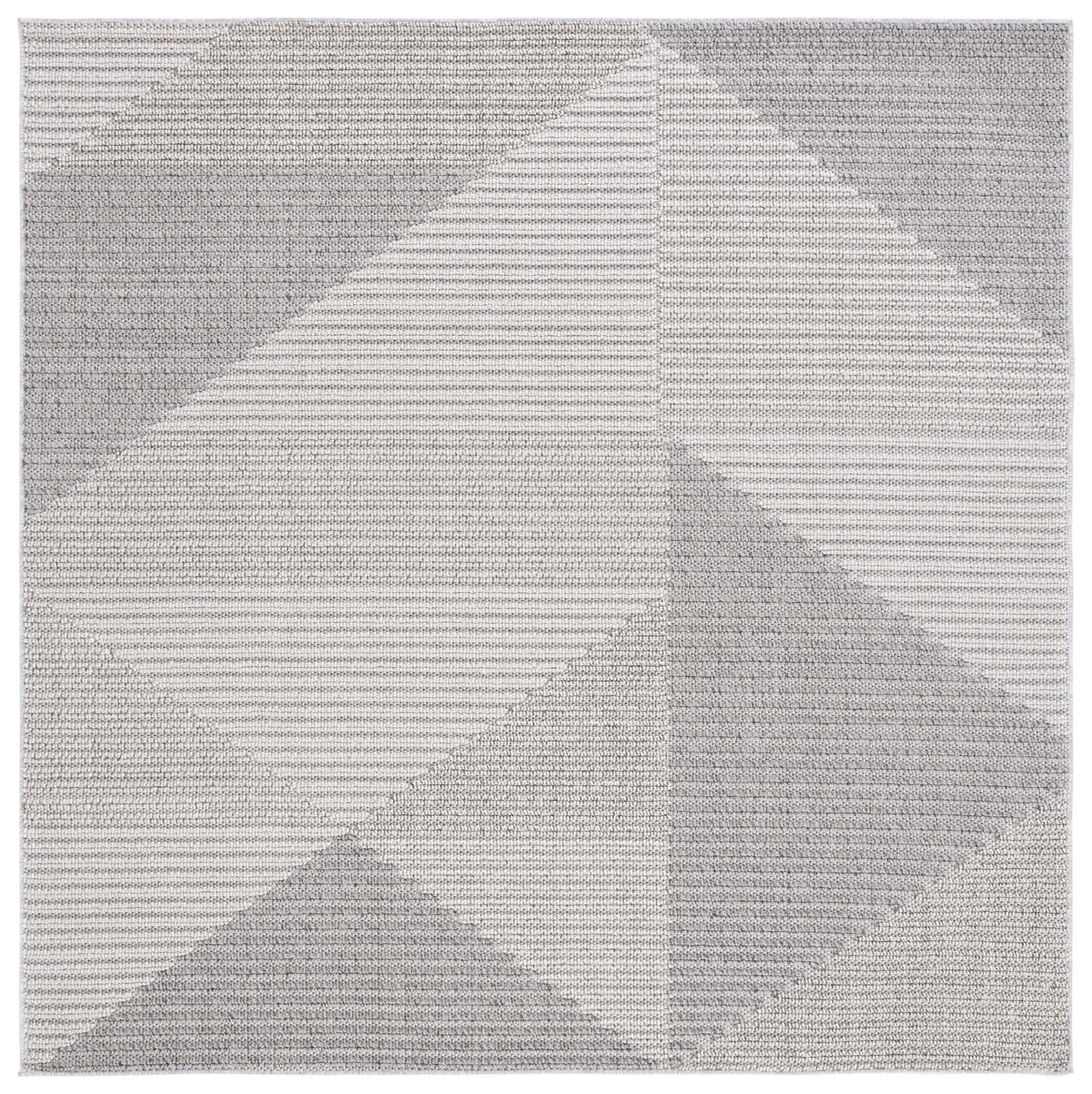 Safavieh Global 6'-7" x 6'-7" Rug in Light Grey / Grey