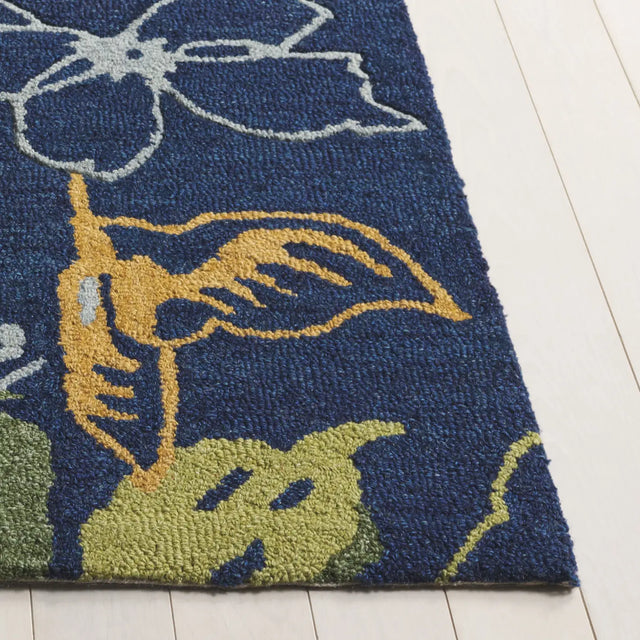 Safavieh Jardin 4'-0" x 6'-0" Rug in Blue / Green