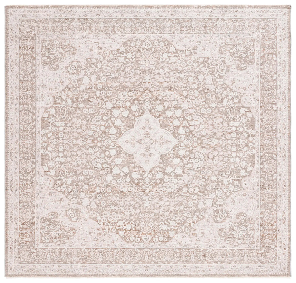 Safavieh Willow 6'-3" x 6'-3" Rug in Ivory / Sage