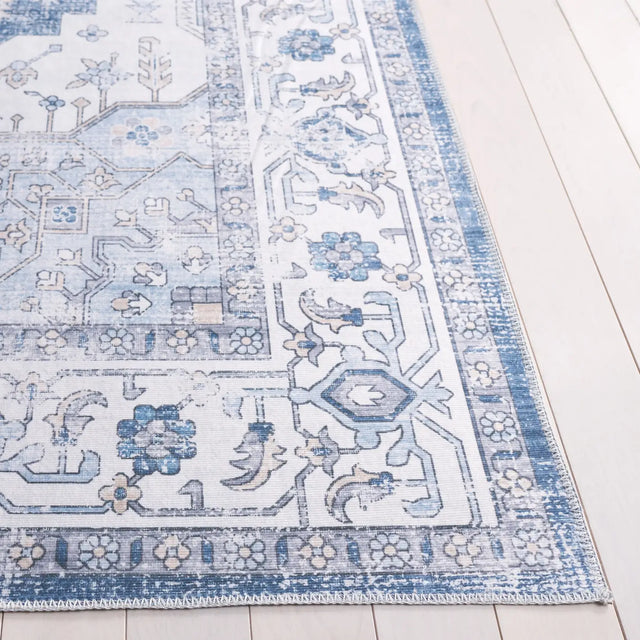 Safavieh Arizona 4'-0" x 6'-0" Rug in Ivory / Blue