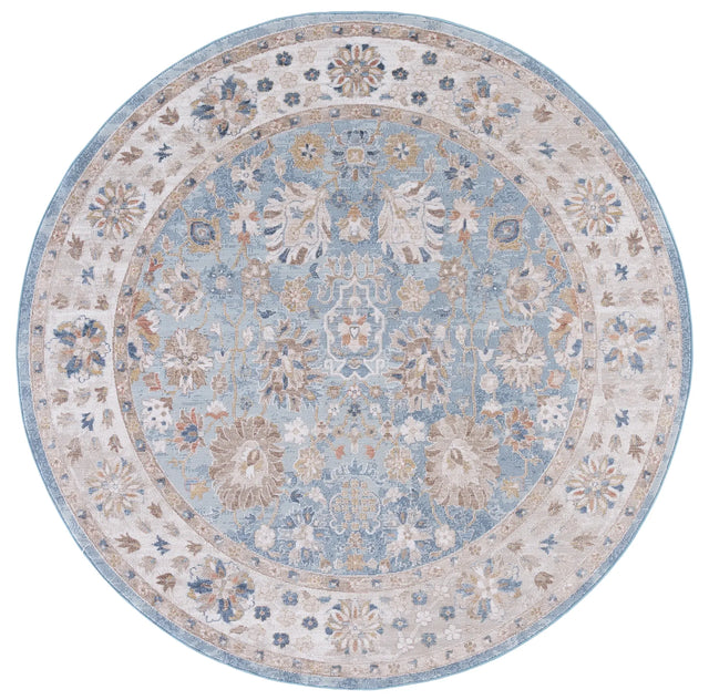Safavieh Ellwood 6'-5" x 6'-5" Rug in Blue / Navy