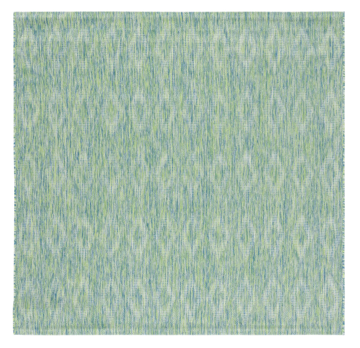 Safavieh Courtyard 6'-7" x 6'-7" Rug in Green