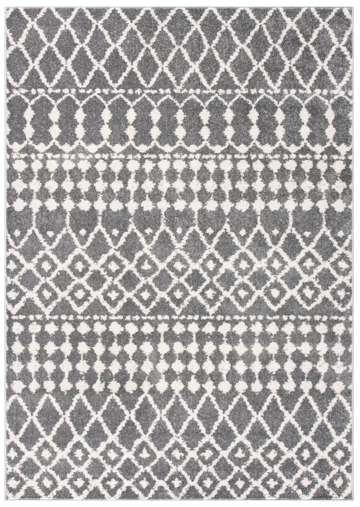 Safavieh Mercer 4'-0" x 6'-0" Rug in Grey / Cream