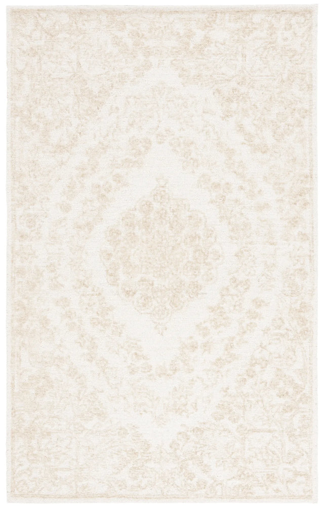 Safavieh Ebony 4'-0" x 6'-0" Rug in Ivory / Light Green