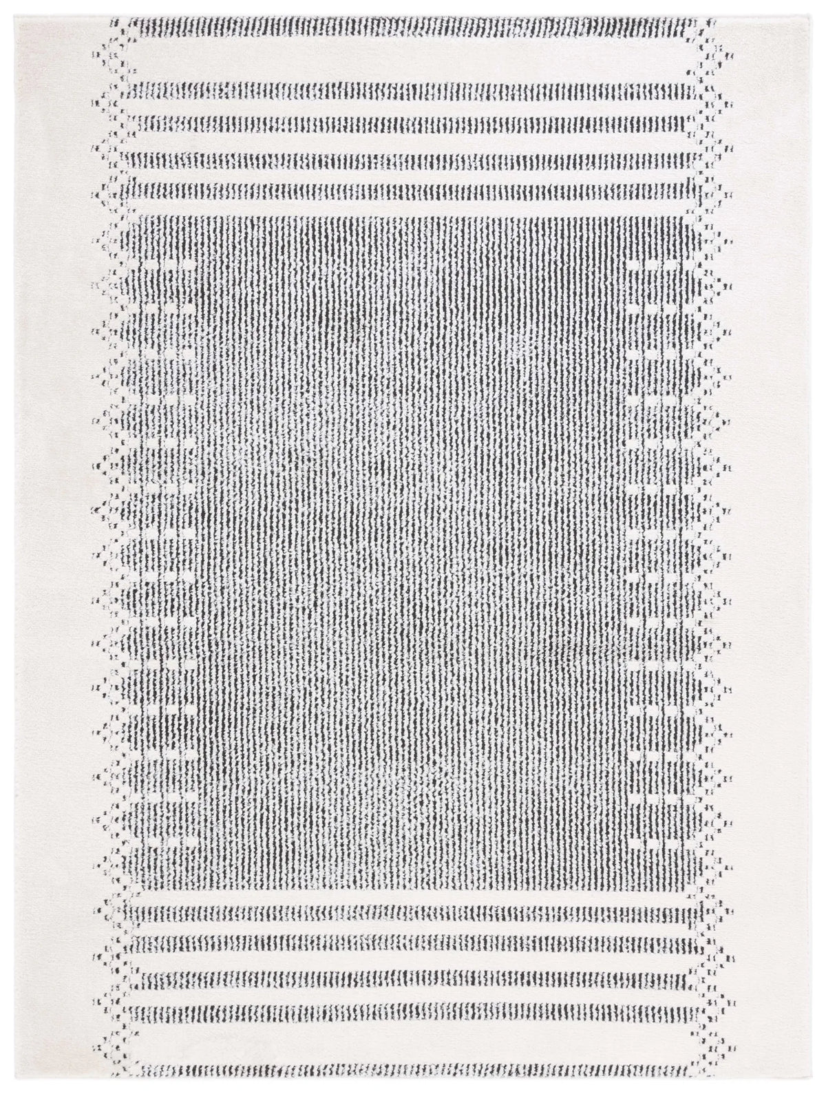 Safavieh Melody 4'-0" x 6'-0" Rug in Ivory / Black