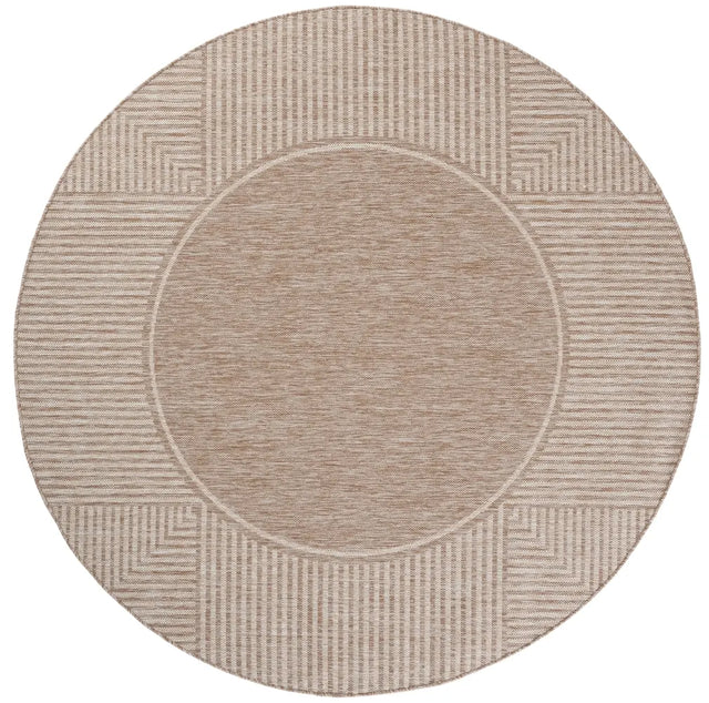Safavieh Beach House 6'-7" x 6'-7" Rug in Beige / Light Beige