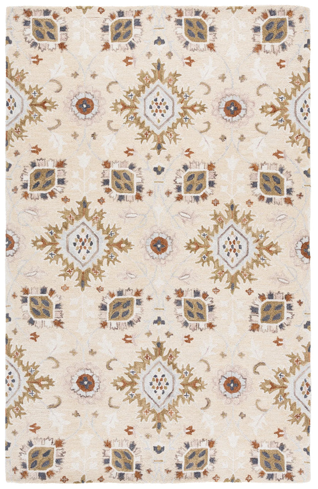 Safavieh Metro 4'-0" x 6'-0" Rug in Beige / Green