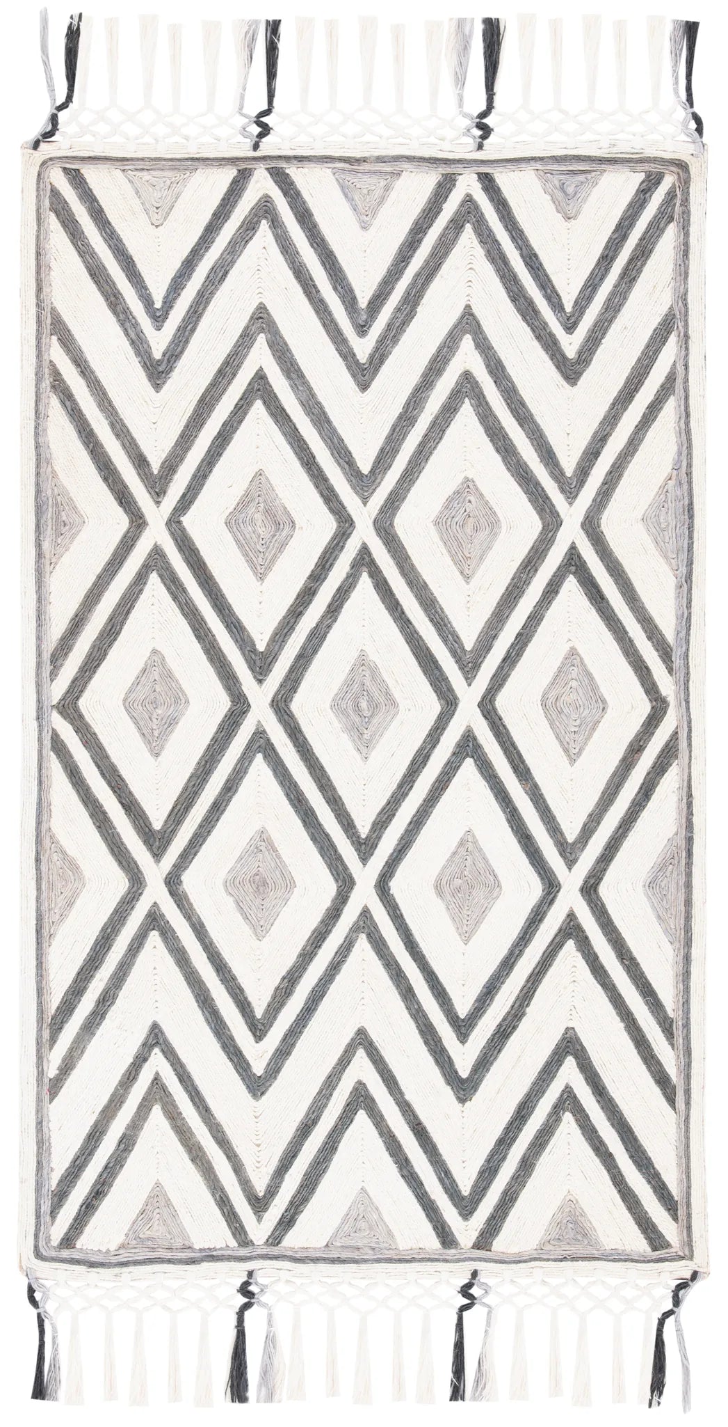 Safavieh Sahara 3'-0" x 5'-0" Rug in Ivory / Grey