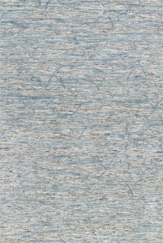 Loloi Juneau Jy-07 Grey / Blue Rugs - main flat