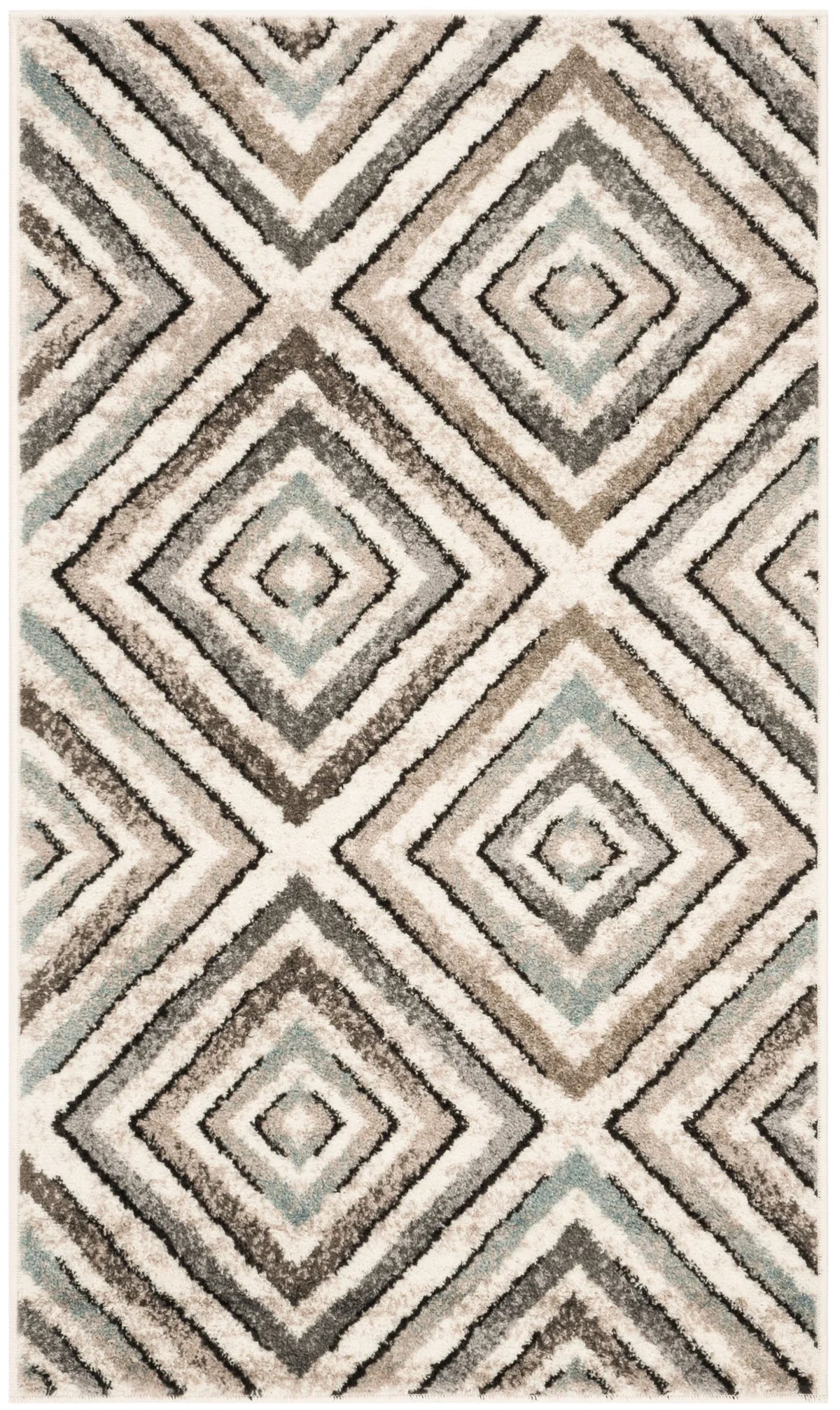 Safavieh Amsterdam 3'-0" x 5'-0" Rug in Cream / Beige