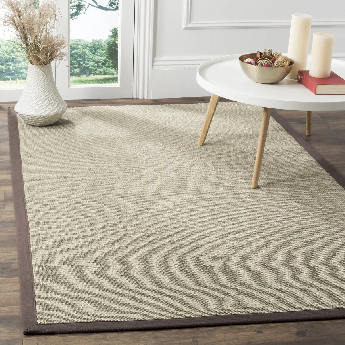 Safavieh Natural Fiber 4'-0" x 6'-0" Rug in Taupe / Light Brown