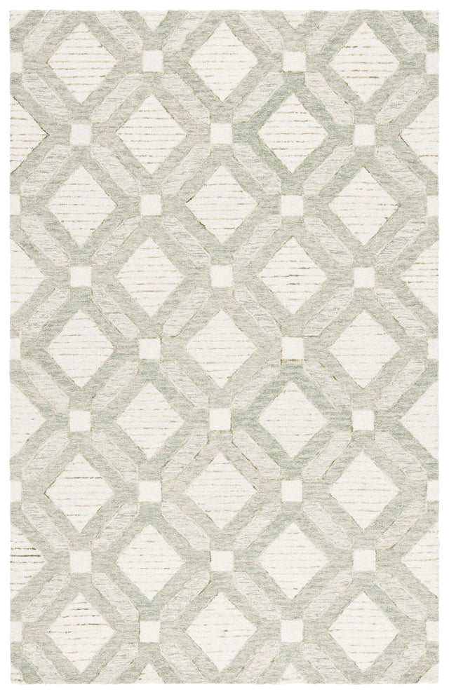 Safavieh Pine 4'-0" x 6'-0" Rug in Sage / Ivory
