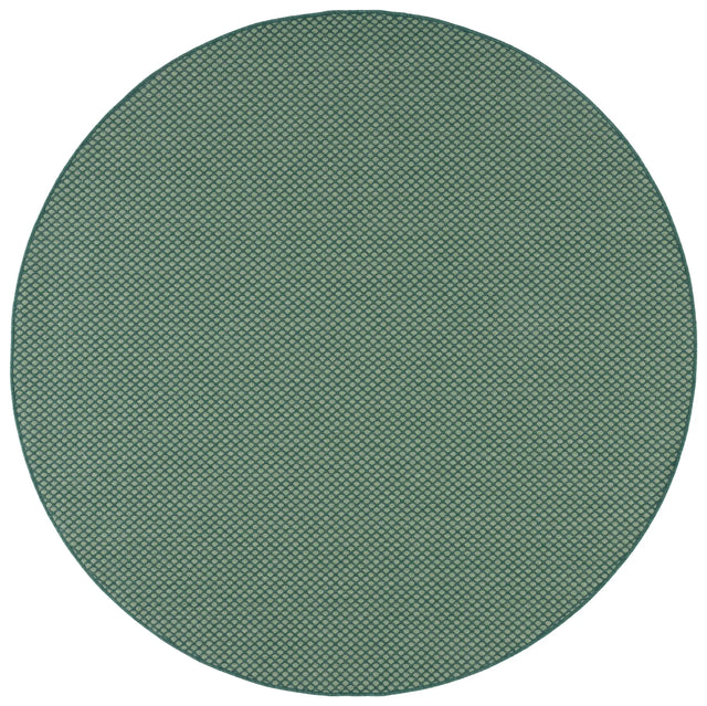 Safavieh Terrace 800 6'-7" x 6'-7" Rug in Green / Ivory