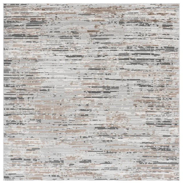 Safavieh Pearl 6'-7" x 6'-7" Rug in Grey / Beige