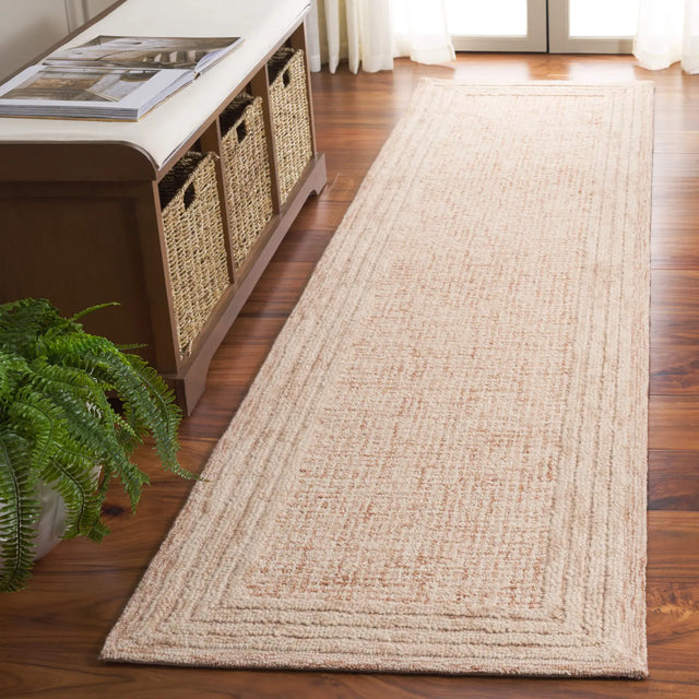 Safavieh Ebony 2'-3" x 9'-0" Rug in Ivory / Pink