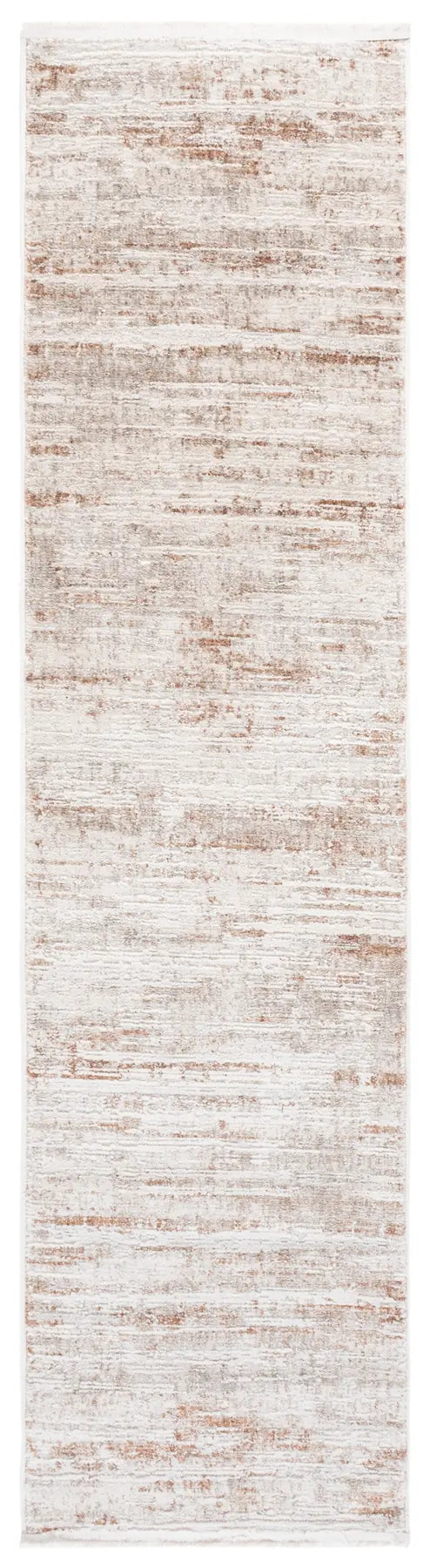Safavieh Kendal Modern 2'-0" x 8'-0" Rug in Ivory / Grey Rust