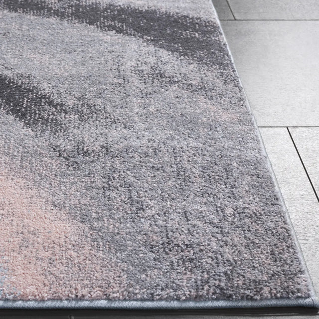 Safavieh Glacier 6'-7" x 9'-0" Rug in Pink / Blue