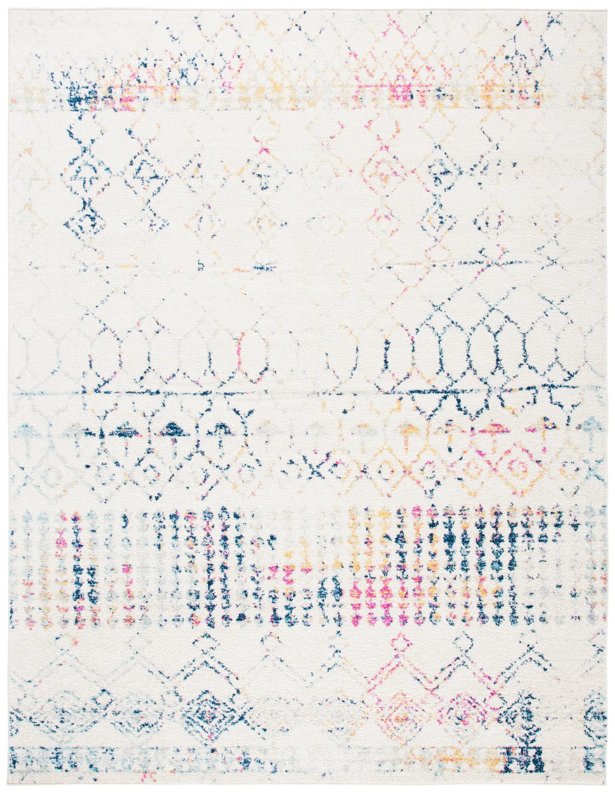 Safavieh Tulum 10'-0" x 13'-0" Rug in Ivory / Blue