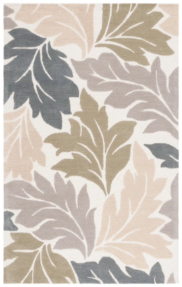 Safavieh Jardin 4'-0" x 6'-0" Rug in Ivory / Grey