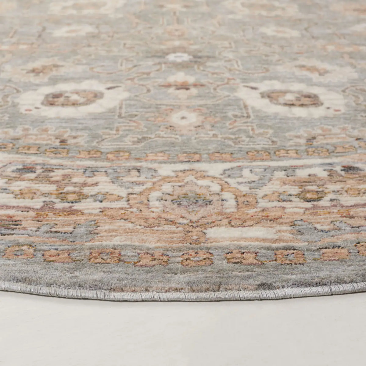 Safavieh Harlow 6'-3" x 6'-3" Rug in Ivory Grey / Sage
