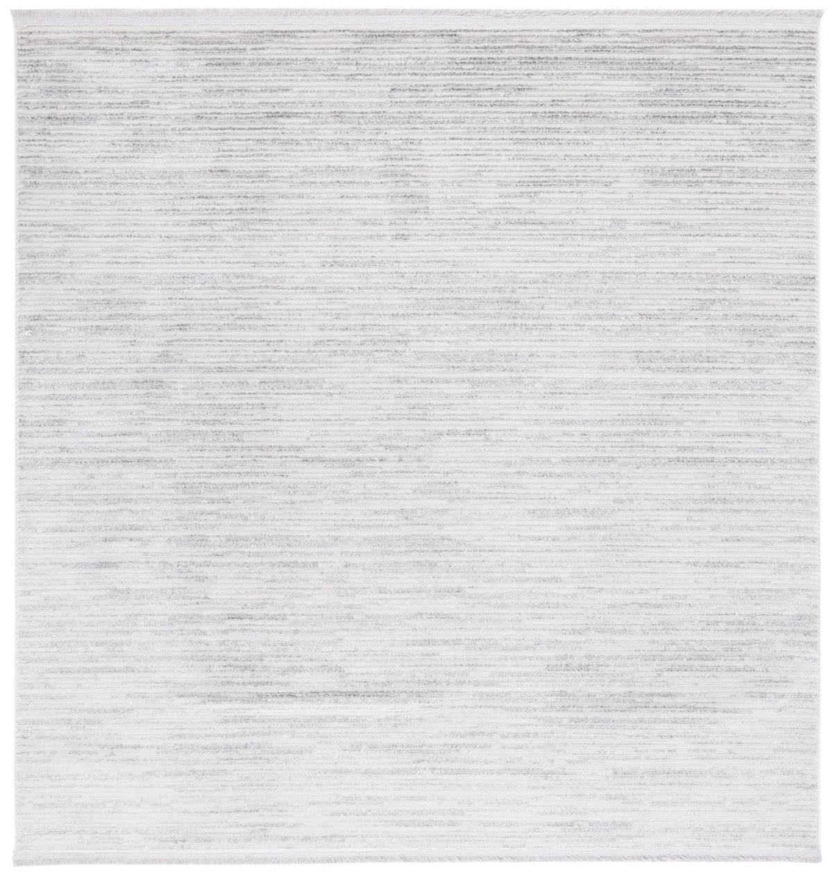 Safavieh Whisper 6'-7" x 6'-7" Rug in Light Grey / Ivory