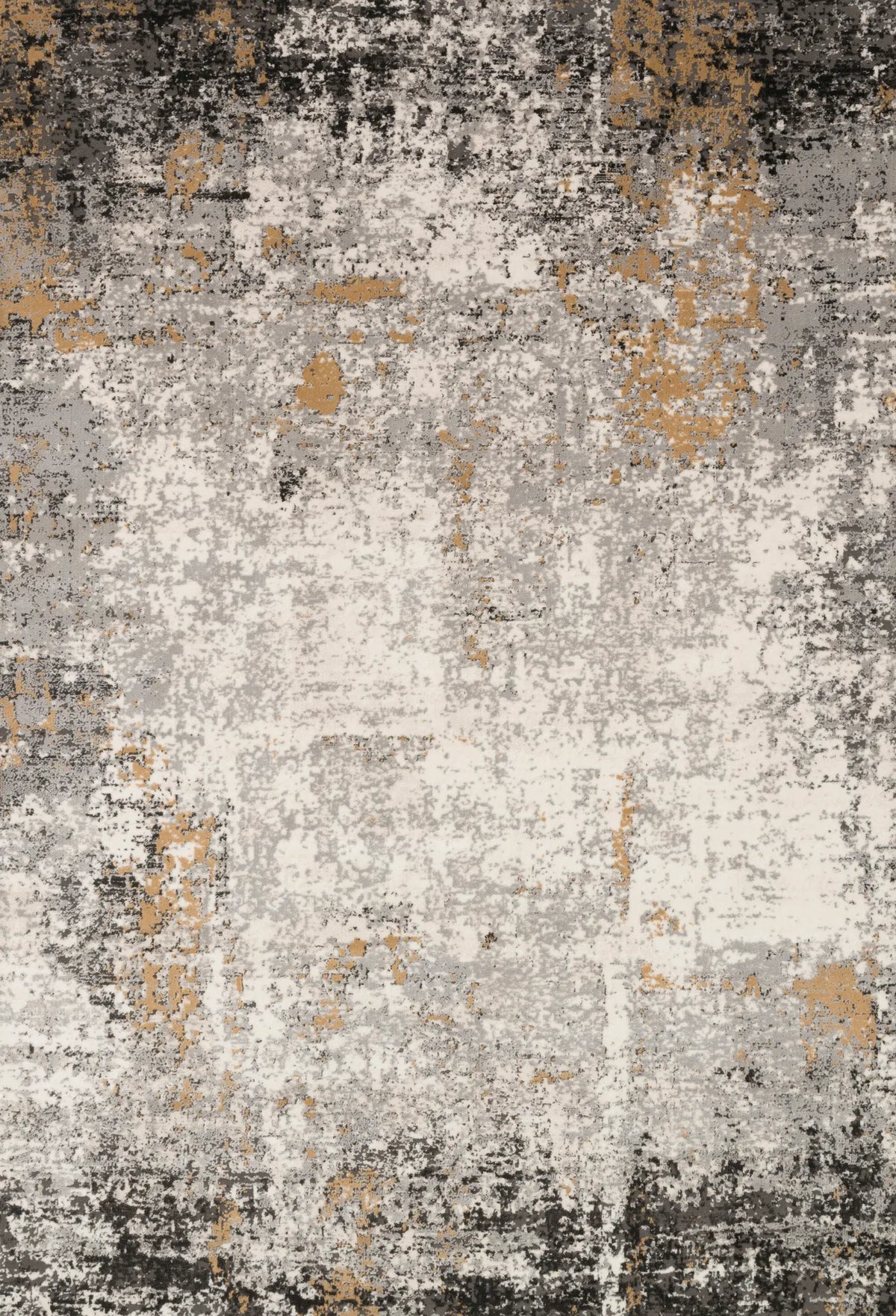 Loloi Alchemy Alc-02 Granite/Gold Rugs - main flat