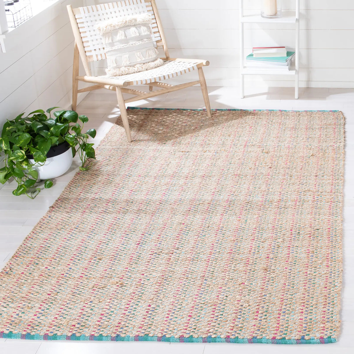 Safavieh Cape Cod 4'-0" x 6'-0" Rug in Aqua