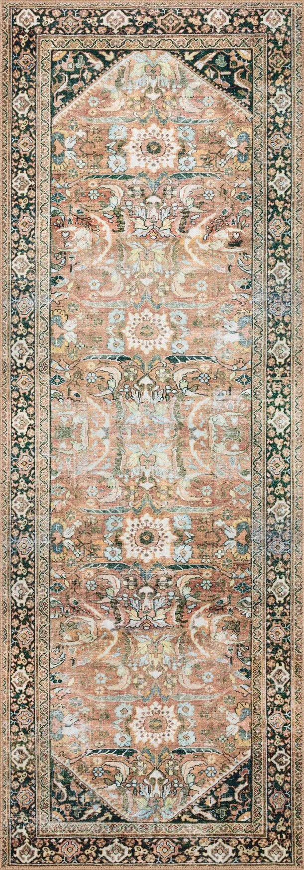 Loloi Wynter Wyn-02 Auburn/Multi Rugs - runner flat
