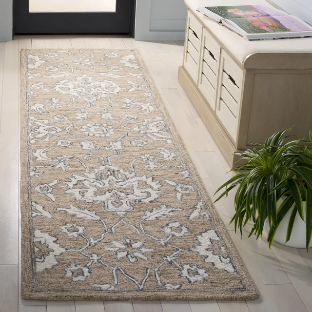 Safavieh Metro 2'-3" x 8'-0" Rug in Beige / Ivory