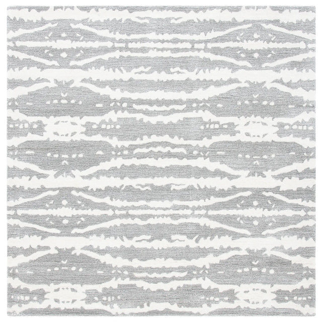 Safavieh Soho 6'-0" x 6'-0" Rug in Grey / Ivory