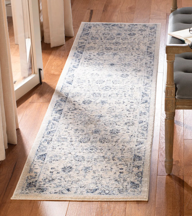 Safavieh Charleston 2'-0" x 10'-0" Rug in Ivory / Blue