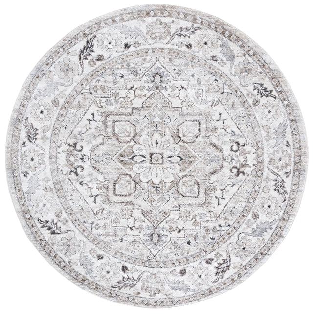 Safavieh Opal 6'-7" x 6'-7" Rug in Grey / Beige