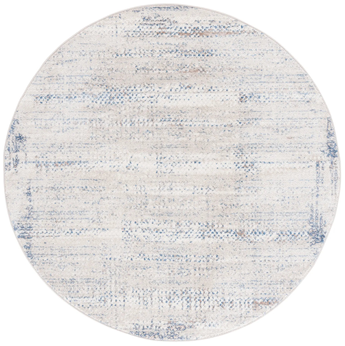 Safavieh Prestige 6'-7" x 6'-7" Rug in Ivory / Blue