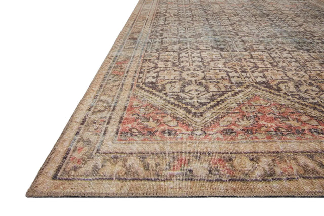 Loloi Loren Lq-17 Charcoal/Multi Rugs - rug corner