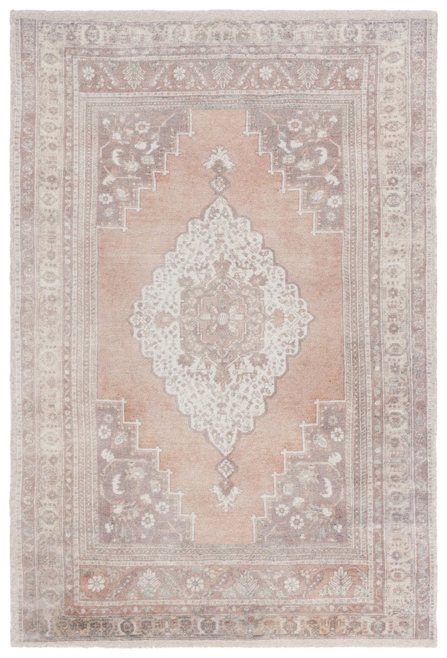 Safavieh Classic Vintage 4'-0" x 6'-0" Rug in Ivory / Light Rust