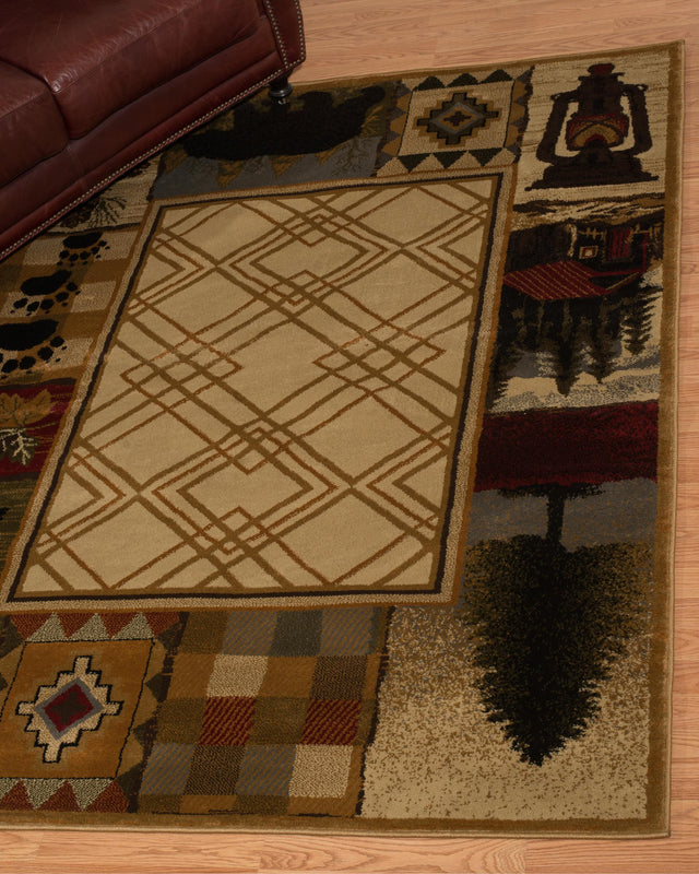 United Weavers Affinity Mountain Lake Natural (750-05117) Rugs