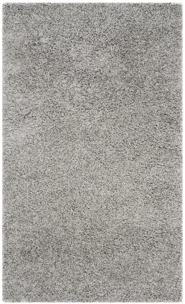 Safavieh Sgl-Laguna Shag 3'-0" x 5'-0" Rug in Silver