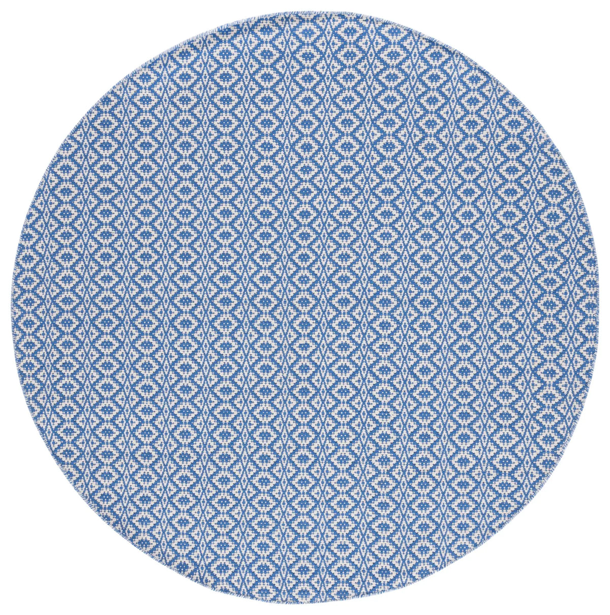 Safavieh Montauk 6'-0" x 6'-0" Rug in Ivory / Blue