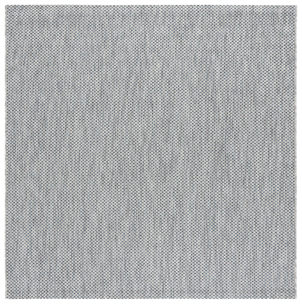Safavieh Courtyard 6'-7" x 6'-7" Rug in Grey / Navy