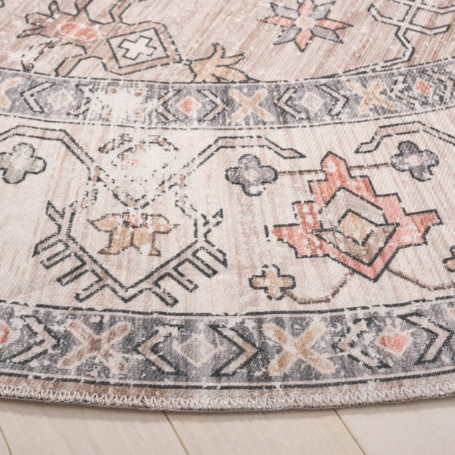 Safavieh Arizona 6'-0" x 6'-0" Rug in Sage / Rust