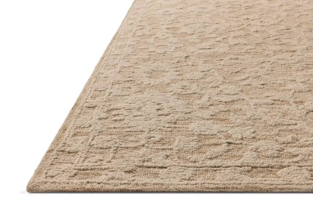 Loloi Prudence PRU-01 Clay / Ivory Hand Tufted Rug - rug corner