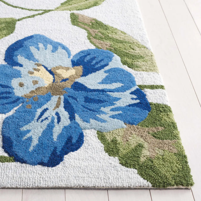 Safavieh Jardin 4'-0" x 6'-0" Rug in Light Grey / Blue