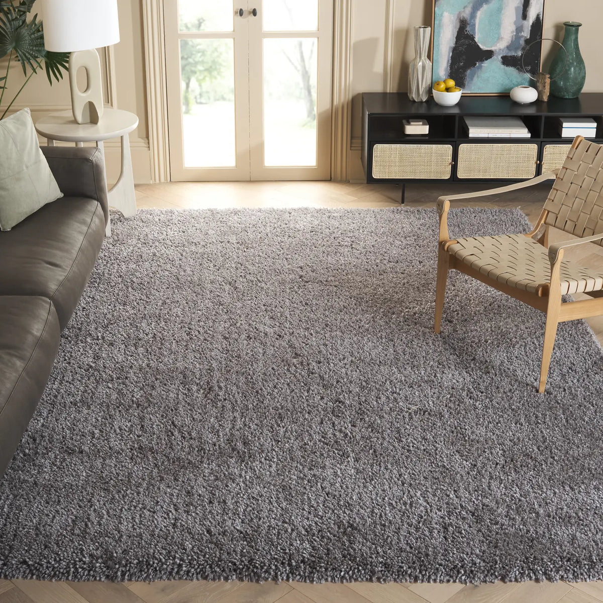 Safavieh Shag 9'-6" x 13'-6" Rug in Grey