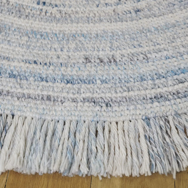 Safavieh Renewal 5'-0" x 5'-0" Rug in Ivory / Light Blue
