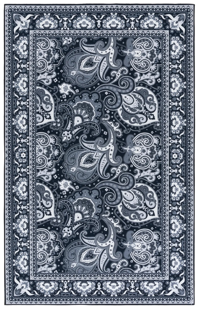 Safavieh Arizona 4'-0" x 6'-0" Rug in Black / Grey