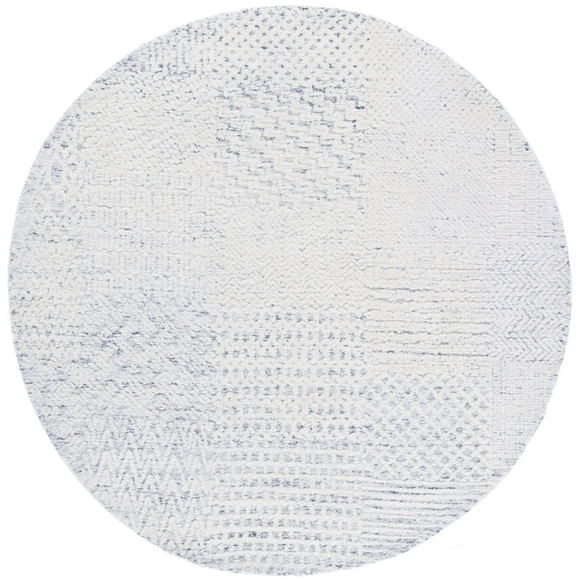 Safavieh Ebony 6'-0" x 6'-0" Rug in Ivory / Blue