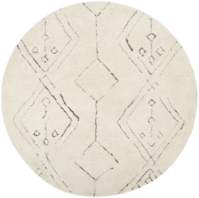 Safavieh Casablanca 6'-0" x 6'-0" Rug in Ivory / Multi