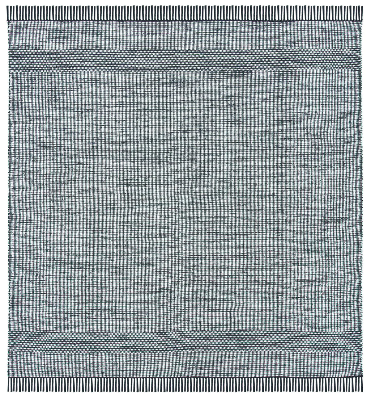 Safavieh Montauk 6'-0" x 6'-0" Rug in Light Green / Black