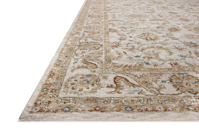 Loloi Gaia Gaa-04 Natural/Sunset Rug - rug corner
