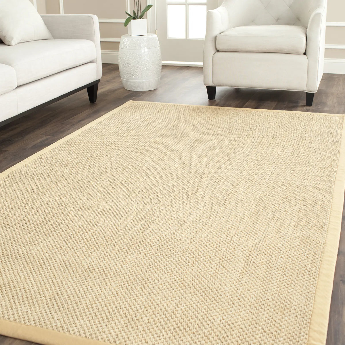 Safavieh Natural Fiber 5'-0" x 8'-0" Rug in Maize / Wheat
